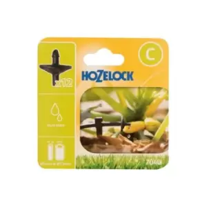 Hozelock 7040 Pinch Drip Dripper (Pack 12)