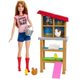 Barbie You Can be Anything Chicken Farmer