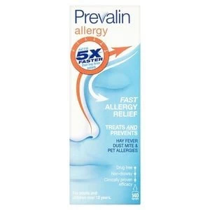 Prevalin Allergy Hayfever and Allergy Relief Nasal Spray 20ml