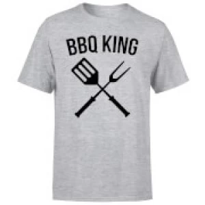 BBQ King T-Shirt - Grey - 3XL