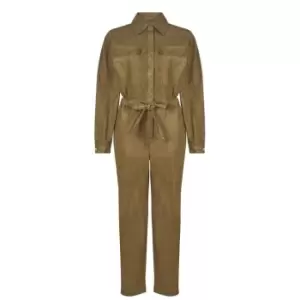 GOOD AMERICAN Cinched Jumpsuit - Green