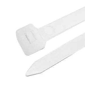 BQ White Cable Ties L100mm Pack of 200
