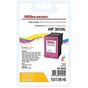Office Depot HP 301XL Tri Colour Ink Cartridge