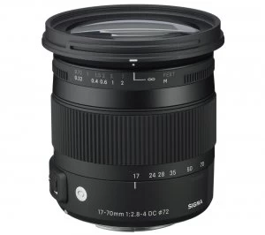 Sigma 17-70 mm f/2.8-4 DC HSM OS Wide-angle Zoom Lens with Macro for Canon