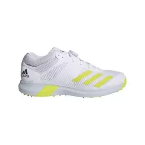 adidas Adipower Vector Mid Bowling Cricket Shoes - White