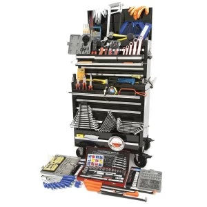 Hilka 489 Piece Tool Kit In Professional Tool Chest And Cabinet