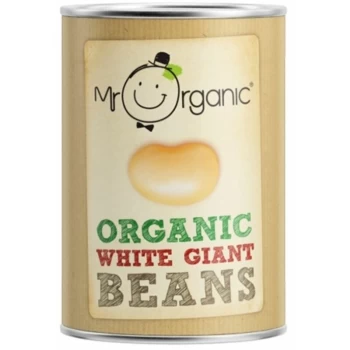 Giant White Beans (Butter Beans) - 400g x 12 - 704955 - Mr Organic