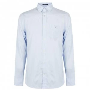 Gant Banker Stripe Shirt - Pale Blue 468