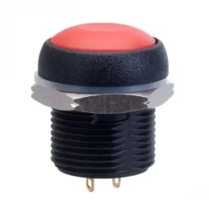 Apem IRR3S462 16mm Red 48VDC Round Pushbutton Switch