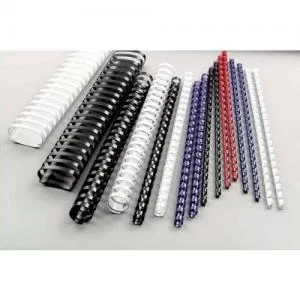 GBC CombBind Binding Combs, 19mm, 165 Sheet Capacity, A4, 21 Ring,