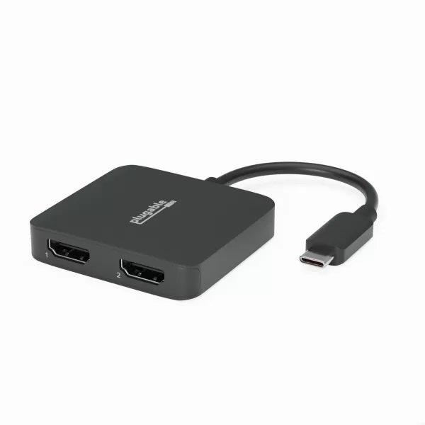 PLUGABLE USB-C Dual 4K HDMI MST Adapter