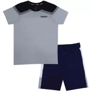 Firetrap T Shirt and Shorts Set Junior Boys - Blue