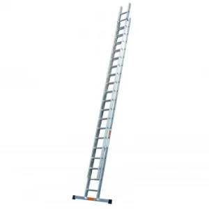 EN131 Pro Double Extension Ladder 5.0m