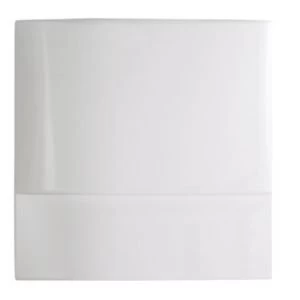 Cooke Lewis Rigid Gloss White acrylic White Straight Bath end panel W700mm