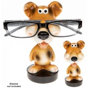 Wobble Head Specs Holder Dog