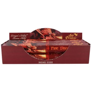 Pack of 6 Fire Dragon Incense Sticks by Anne Stokes