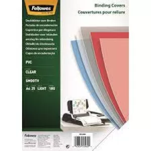 Pvc Cover A4 180 Microns Clear Pack of 25