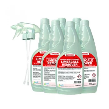 2Work Limescale Remover 750ml Pack of 6 524