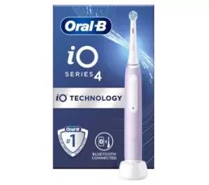 ORAL B iO 4 Electric Toothbrush - Lavender, Purple