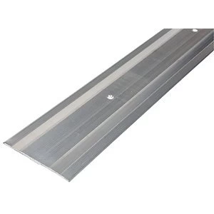 Wickes Extra Wide Carpet Cover Trim Silver Effect - 900mm