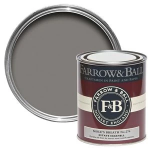 Farrow & Ball Estate Mole's breath No. 276 Eggshell Metal & wood Paint 0.75L