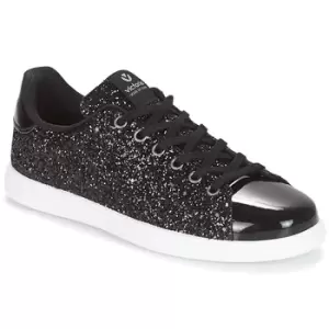 Victoria DEPORTIVO BASKET GLITTER womens Shoes Trainers in Black,4,5,5.5,6.5,7,8,2.5