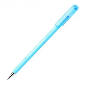 Pentel Superb Antibac Ballpoint Pen 0.7mm Blue Pack of 12 BK77AB-CE