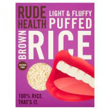 Rude Health Puffed Brown Rice - 225g