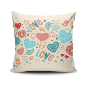 NKLF-182 Multicolor Cushion Cover