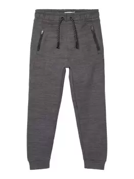 NAME IT Zip-pocket Sweatpants Men Grey