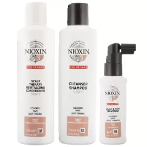 Nioxin Starter Set System 3 For Early Stages Of Thinning 150ml + 150ml + 50ml