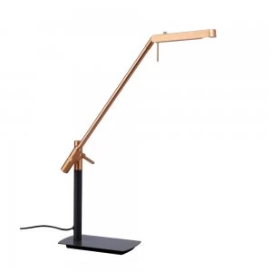 Table Lamp 1 Light 7W LED 3000K, 600lm, Copper, Anthracite