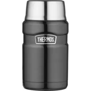 Thermos GTB Stainless King Food Flask 710ml - Gunmetal Grey