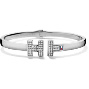 Ladies Tommy Hilfiger Stainless Steel Classic Signature Bangle 2700983