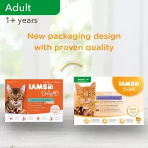 IAMS Delights Adult - Land Collection in Gravy - 12 x 85g