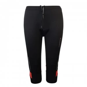 Muddyfox Cycle Padded Capri Shorts Ladies - Black/Pink