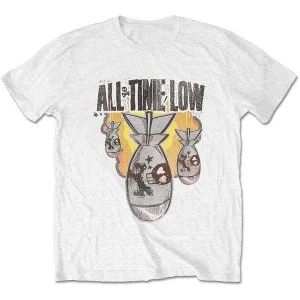 All Time Low - Da Bomb Unisex Medium T-Shirt - White