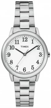 Timex Ladies Silver Colour Easy Reader Bracelet Watch