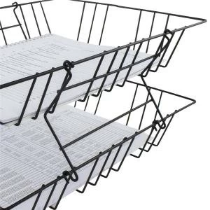 Wire Letter Tray Risers Pack of 2 777
