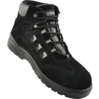 Black Hiker Safety Boots Size - 7 - Sitesafe