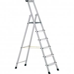 Zarges Anodised Trade Platform Step Ladder 7