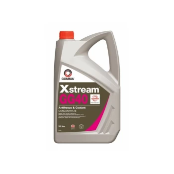 Xstream GG40 Antifreeze & Coolant - Concentrated - 5 Litre - XSGG405L - Comma