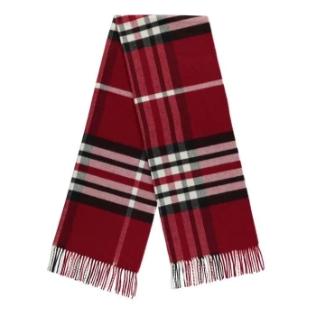 Linea Cashmink Scarf - Red Check