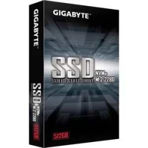 Gigabyte 512GB NVMe/PCIe M.2 internal SSD M.2 NVMe PCIe 3.0 x4 Retail GP-GSM2NE3512GNTD