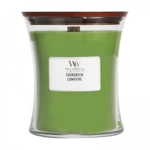 WoodWick Evergreen Medium Jar Candle 275g