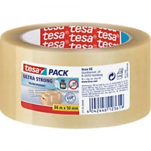 tesapack PVC Packaging Tape 4124 50 mm (W) x 66 m (L) Transparent