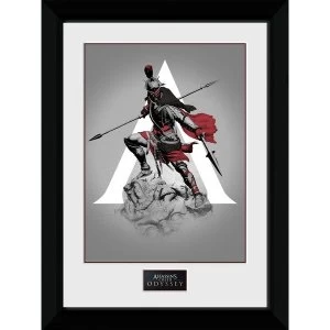 Assassins Creed Odyssey Graphic Framed Collector Print