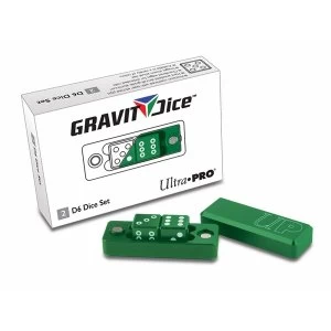 Ultra Pro D6 Emerald 2 Dice Set Gravity Dice