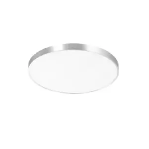 Sierra Round Integrated LED Panel, Silver, 4000K, 3000lm