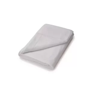 Fable Brushed Cotton Single Flat Sheet, Oxford Grey